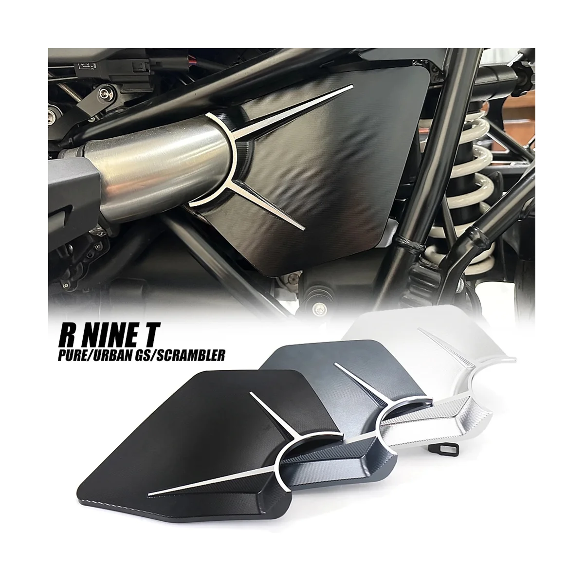 Motorcycle Side Panel Fairing Cover Frame Guard Airbox Cover for R9T RNINET Urban R NINE T Pure