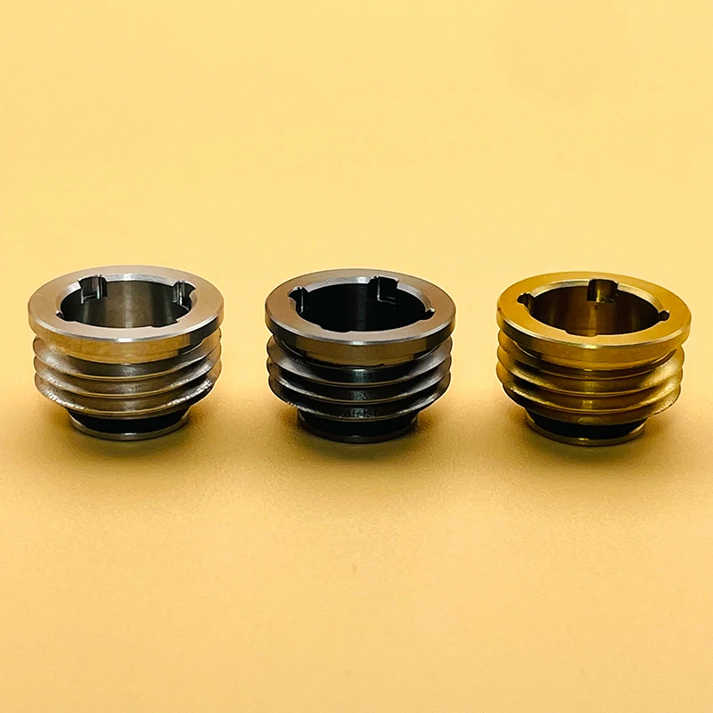 กล่อง DSX BB ขั้วต่ออะแดปเตอร์เกลียว510สำหรับกล่องเหล็กแท่ง/พัลส์ AIO MOD พร้อมอะแดปเตอร์ปลาย510ถึง510อุปกรณ์บุหรี่ไฟฟ้า