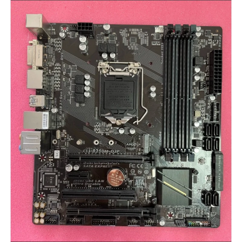 

Материнская плата Gigabyte B250M-D3P LGA1151 для настольных ПК с заглушкой для портов