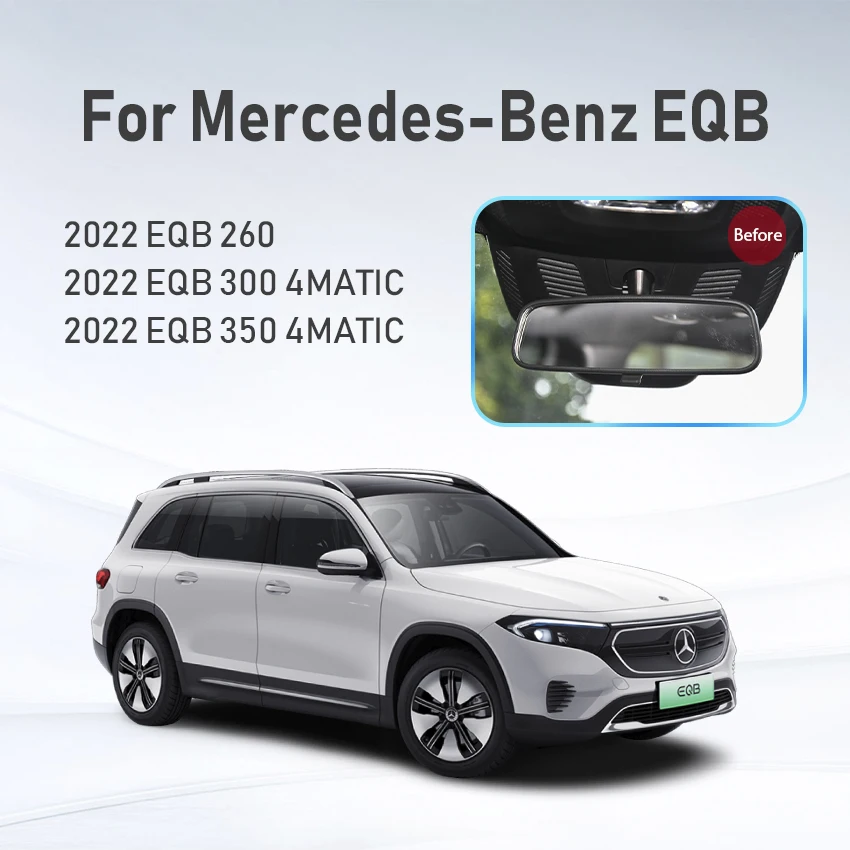 4K Car DVR Dash cam UHD Camera Car Recorder For Mercedes-Benz EQB EQB260 EQB300 EQB350 4MATIC 2021 2022,Plug and play Dashcam