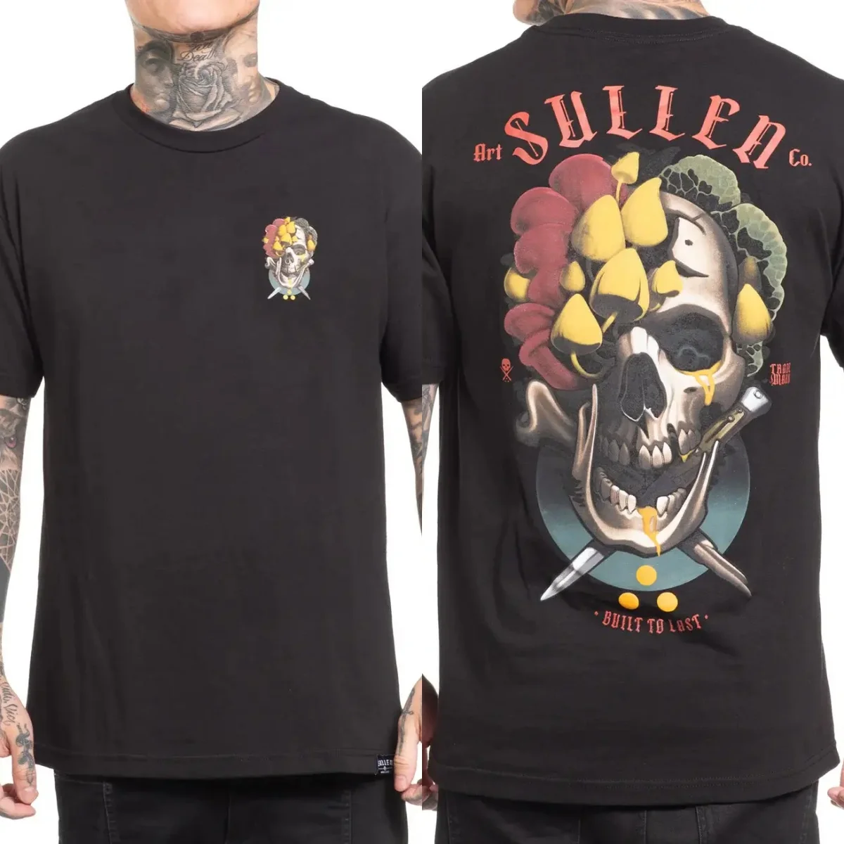 2026 Best Sullen Clothing Graphic Cotton T-shirt Unisex Summer Short Sleeve Fashion Brand Tee Luxury Casual Vintage Tees
