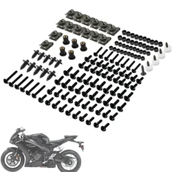 190PCS CNC Motorcycle Full Fairing Bolts Kit Screws Nuts For HONDA XLV 600 650 700 TRANSALP NX 650 FMX 650 XRV650 TRX 300EX