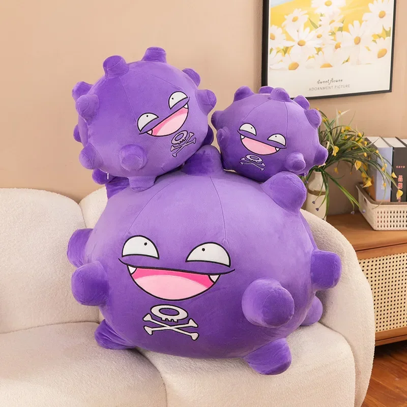 

Koffing Pokemon Plush Toys Large Anime Doll Cute Pillow Cartoon Huge Pokémon Plushie Stuffed Gift for Kids Christmas