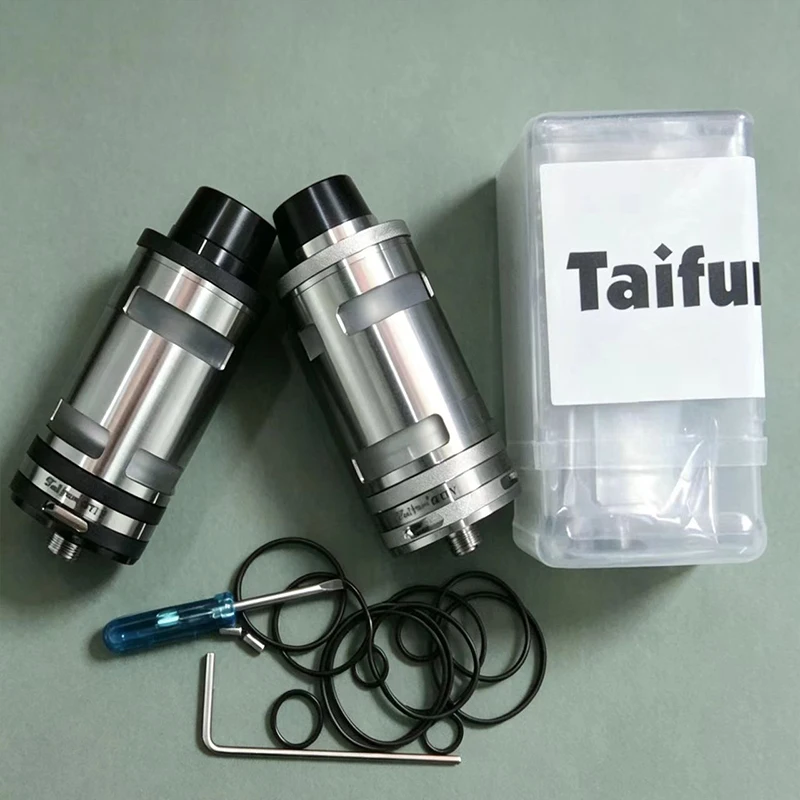 Taifun GT IV RTA Taifun GT4 rta 25mm Tank Replacement top filling bellcap 316SS vs taifun gt4 s Taifun gt3Spare Parts
