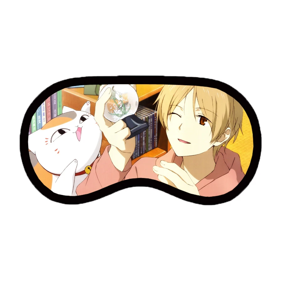 anime Natsume yuujinchou  Patch Unisex Sleep Blindfold Casual Eyes Mask Eyepatch Breathable Teenager Cute Cartoon Eyes Mask