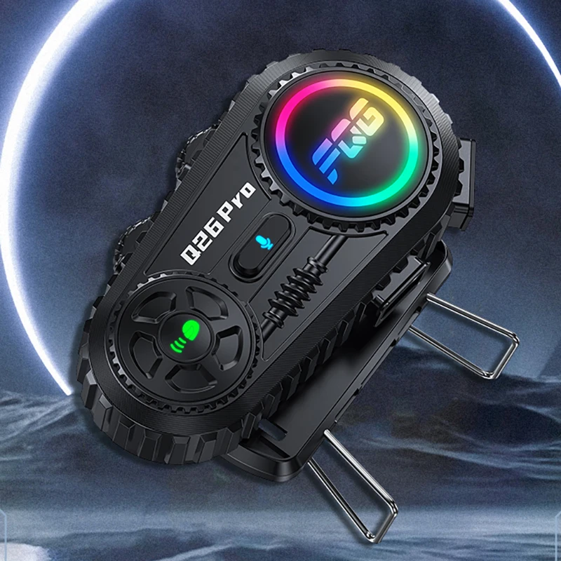 اتجاهين 500 متر بلوتوث إنترفون راديو سماعة خوذة مقاوم للماء الدراجات سماعة رأس لجهاز الاتصال الداخلي دعم المشهد خلط AI صوت مساعد #5