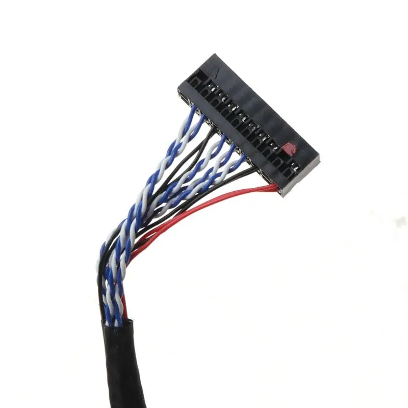 Placa convertidora LCD señal TTL LVDS 20 a 40 pines para Cable Panel LCD 7-10,1 1 Juego