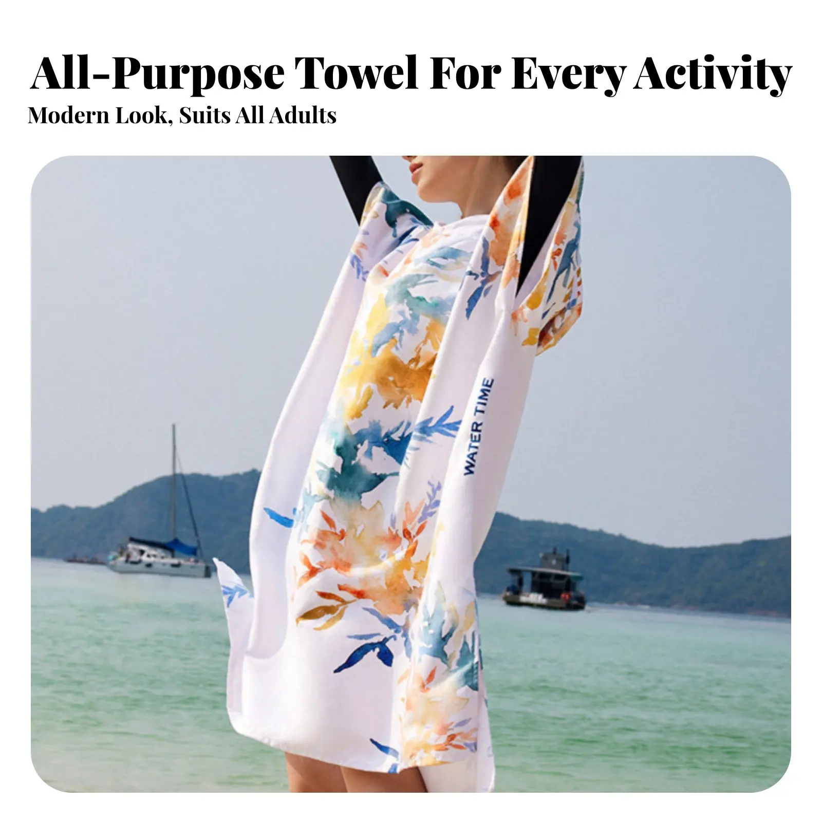 

Впитывающее быстросохнущее полотенце с капюшоном, унисекс, мягкое, для плавания, фитнеса, спа, пляжа