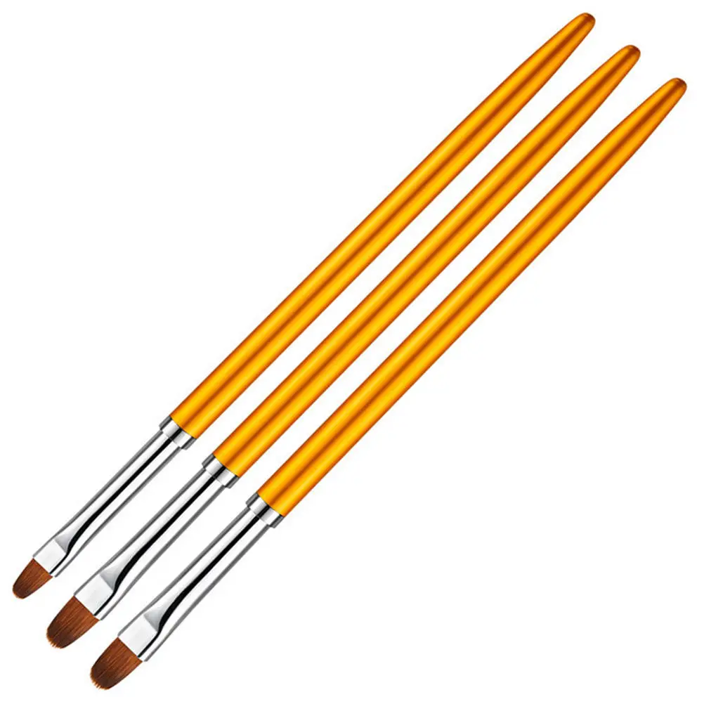 3Pcs Round Head Nail Art Pen Set for Dotting Painting Fine Details Flowers Patterns DIY Manicure Accessories Nail Decoration