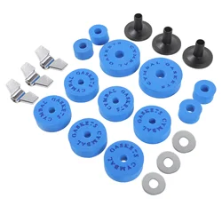 Cymbal Stand Tube Drum Accessories Cymbal Eva Pad Drum Set Foam Cymbal Replacement Drum Cymbal for Electric And Bass Guitars