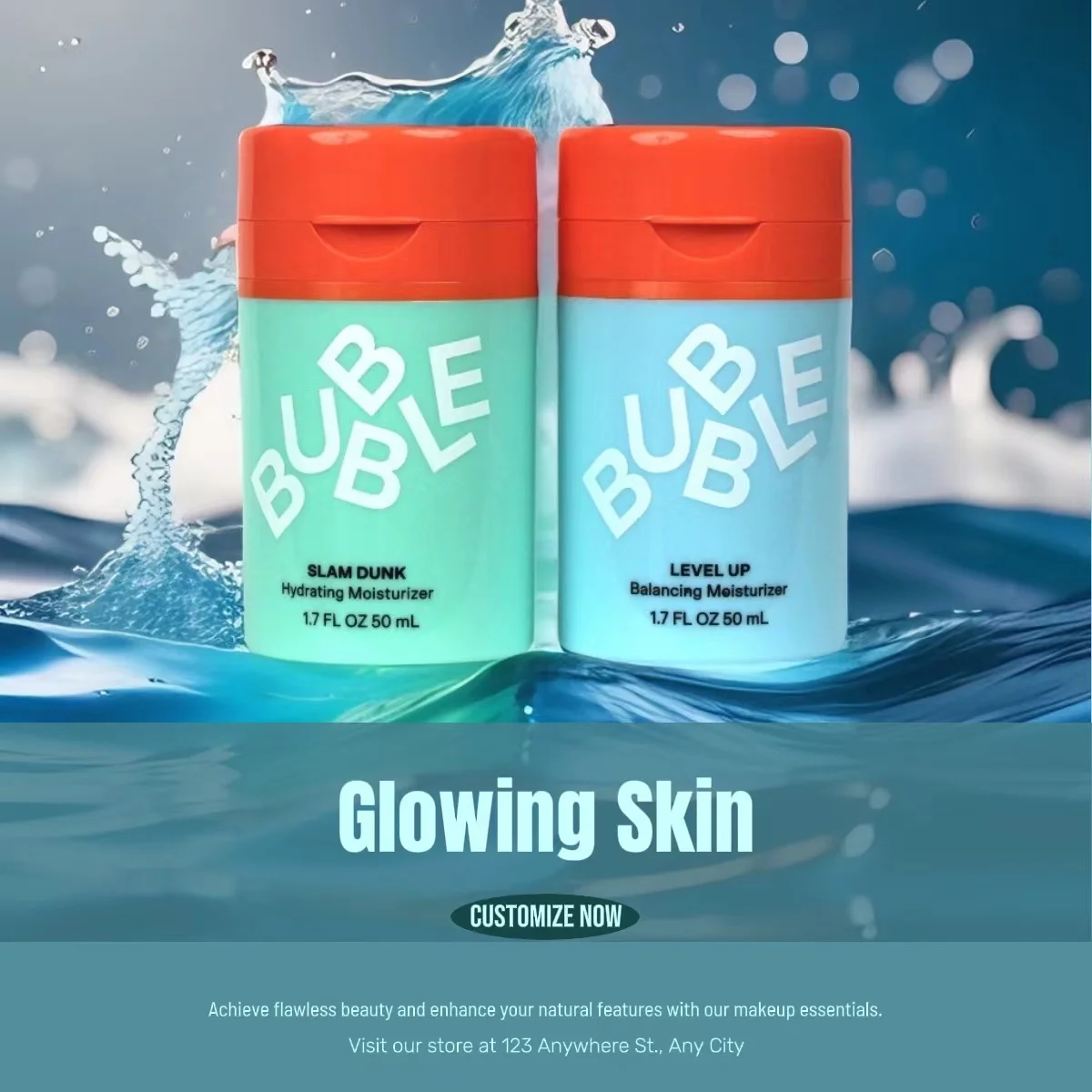 Crema Facial de burbujas de 50ml, reparadora nutritiva de piel seca, no grasa, adecuada para nutrir el cuidado Facial para pieles secas y sensibles