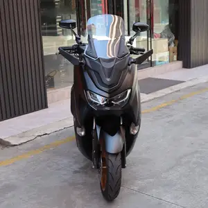 Motocicleta espelho retrovisor pára-brisa com painel de máscara frontal, pára-brisas para Yamaha NMAX 125, NMAX155, 2021, 2022, 23, NMAX155 6 principais vendas bolha yamaha nmax - №5