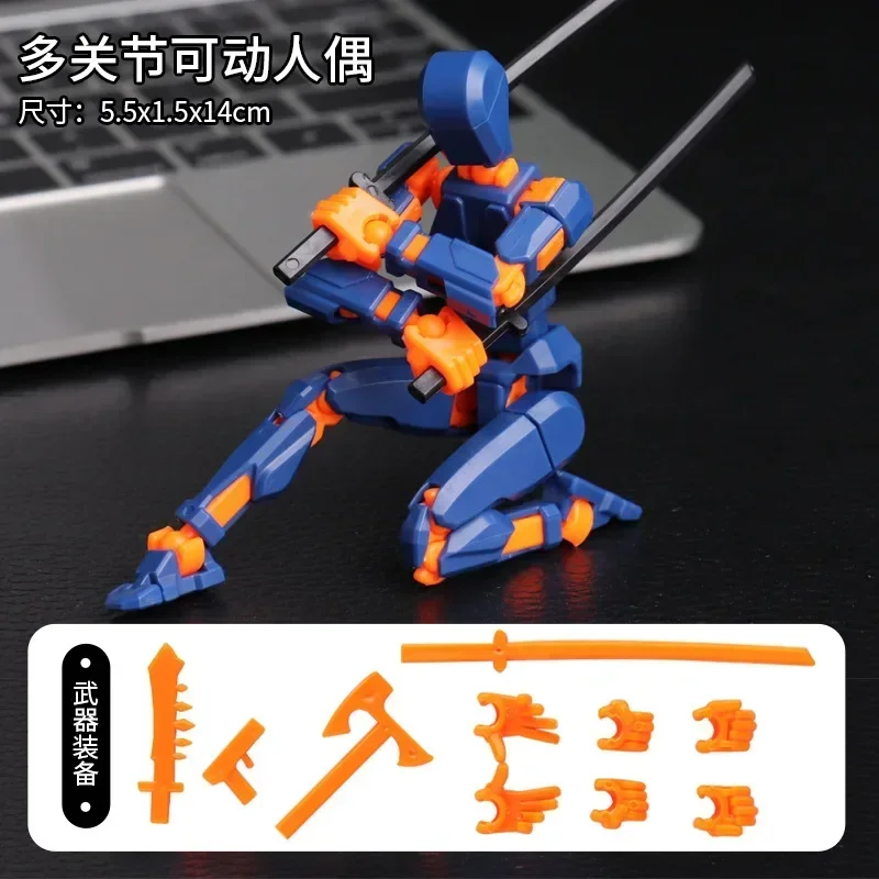 13 Action Figure Titan Multi-Jointed Beweegbare Shapeshift Robot T13 Action Mannequin Karakter en Hond Figuur Speelgoed cadeaus voor kinderen
