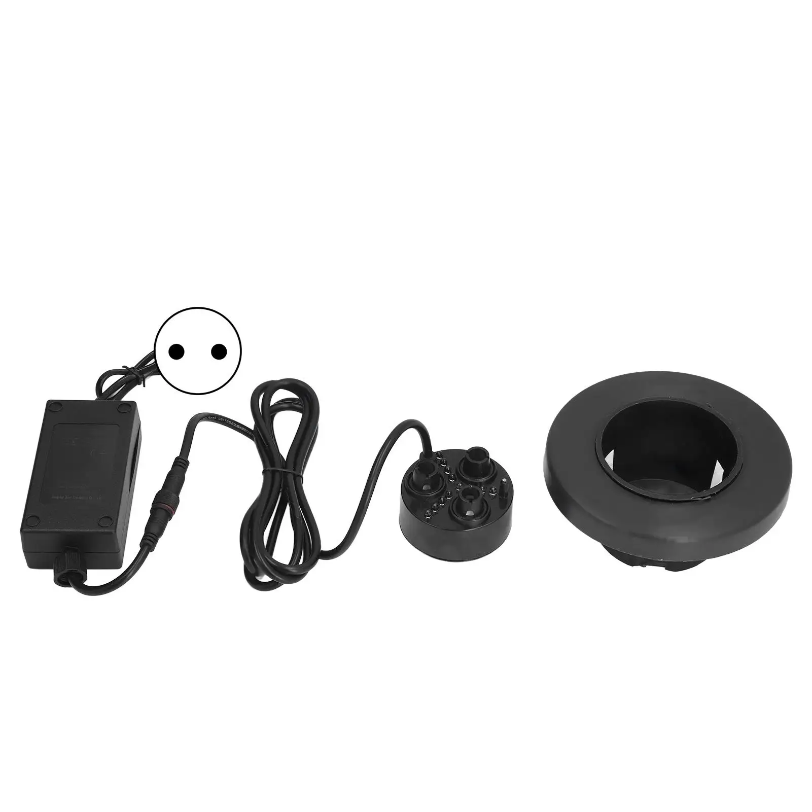 

Ultrasonic Mist Maker for Odorless Indoor Fountain Humidifier with 3 Heads Ideal for Plants and Vases