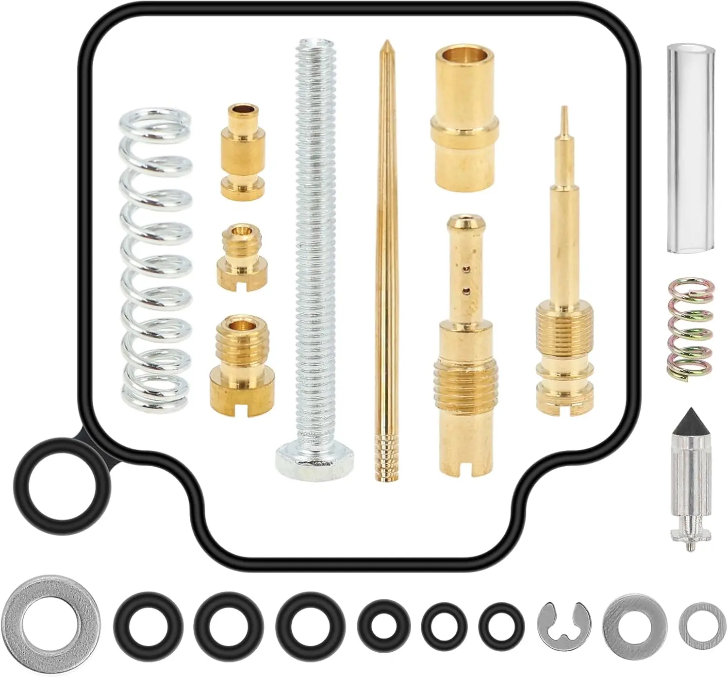 Carburetor Repair Rebuild Kit for Honda TRX350 Rancher 350 2000-2003 Carb Repair Tools