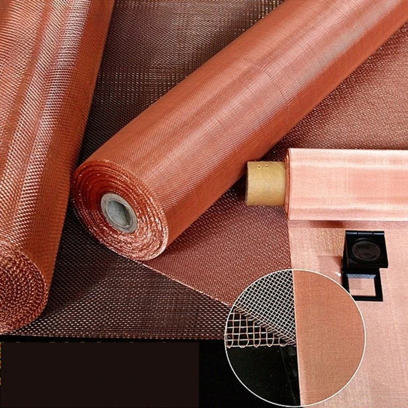 

Copper mesh for radiation protection, electromagnetic wave signal shielding, anti-static grounding standard Cu