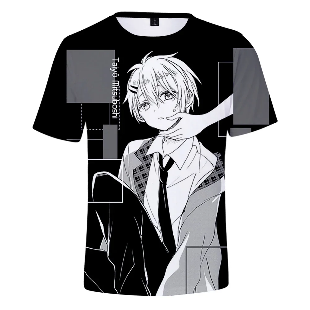 2022 Happy Sugar Life Anime T-shirts Women Men 3D Crewneck Tshirts Summer Casual Fashion Tees