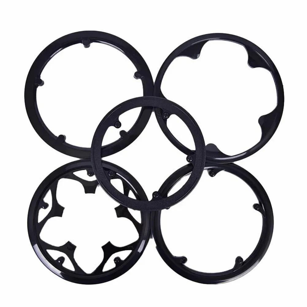 1pcs Bicycle Crankset Crank Guard Protector Bike Chain Wheel Ring Cover Practical Protection Accessories Quick Installation