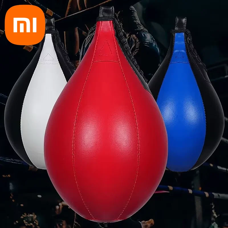 Xiaomi Piłka bokserska Skórzane zawieszki treningowe Obrotowa piłka Speedball Ćwiczenia Fitness Piłki Domowe sporty Siłownia Speed Bag Bounce