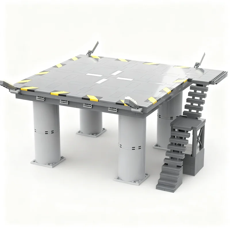 

NEW 331PCS Star Battle Movie MOC Imperial Landing Platform Model DIY Creative Ideas Child Toy Assembly Puzzle Birthday Gift