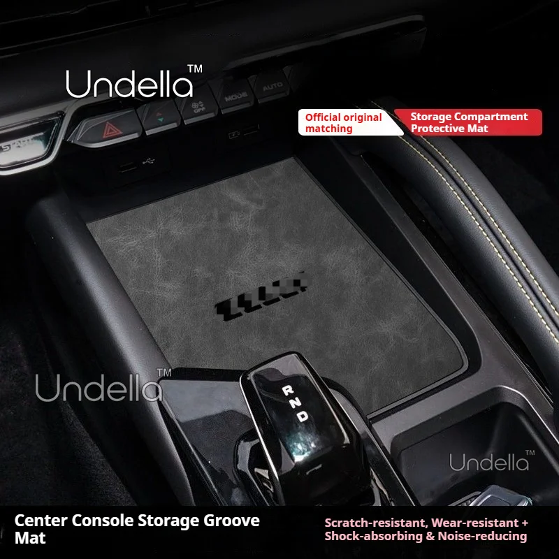 For Geely Coolray 2026 2025 Coolray Plus Center Console Water Coaster Interior Cover Non-Slip Pad Dust Mat Car Accessories 5