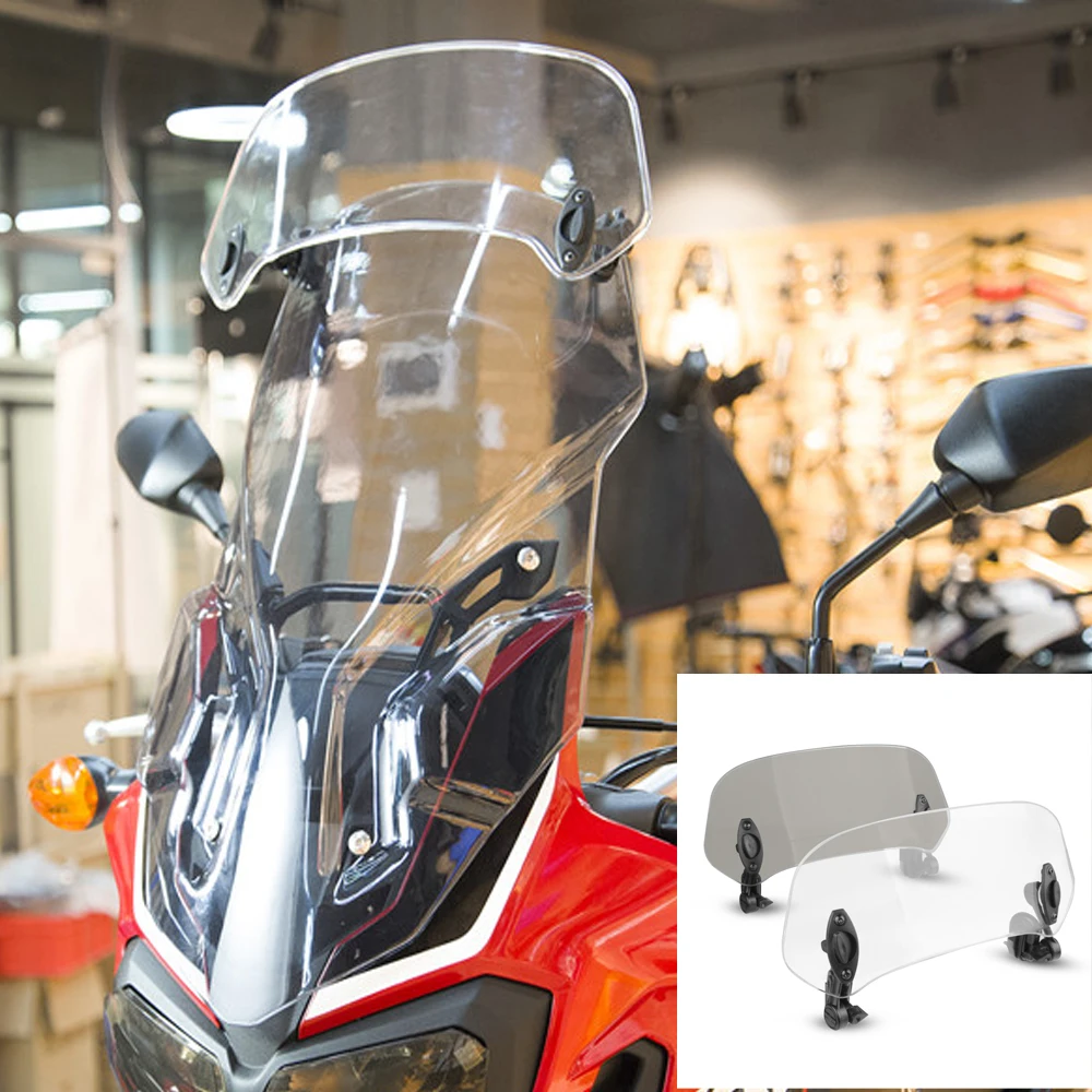 لسوزوكي DL650 DL250 V-STROM 650 1000 1050 XT R1250GS R1200GS دراجة نارية الزجاج الأمامي تمديد سبويلر الزجاج الأمامي منحرف الهواء