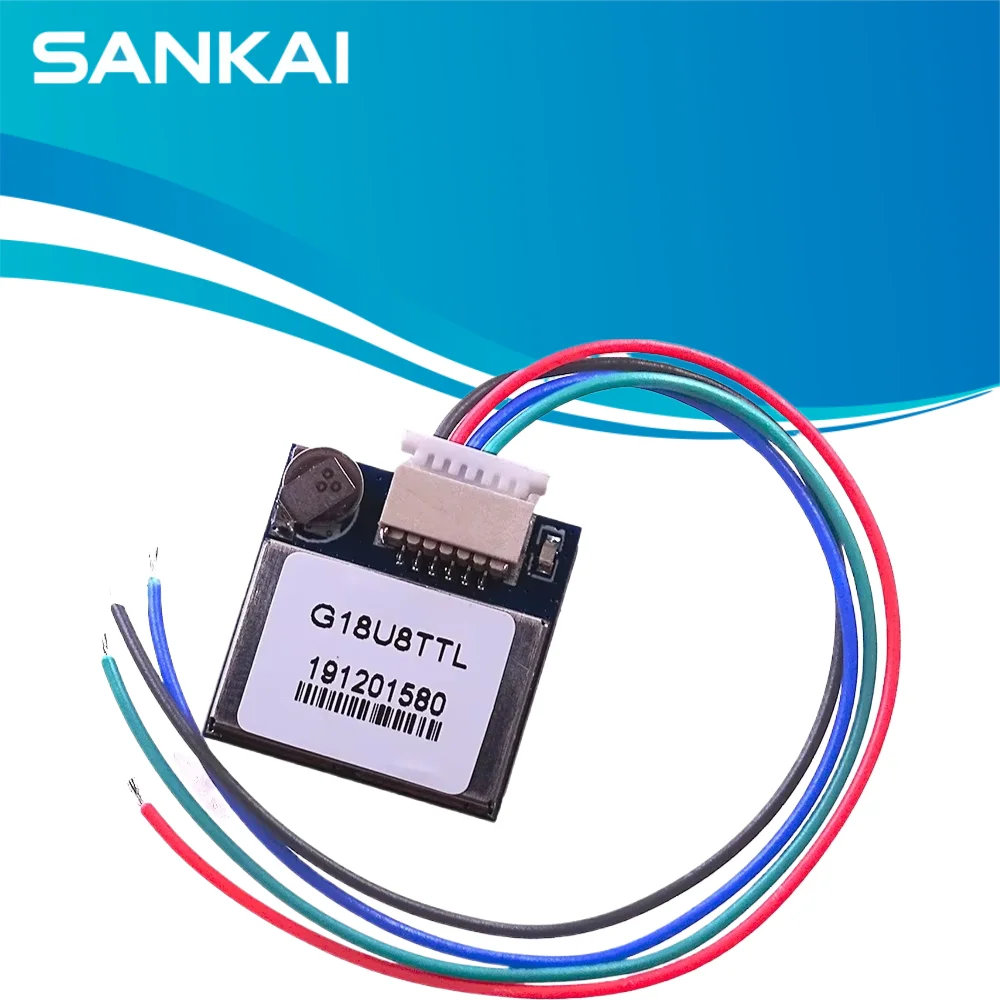 G18U8TTL Mini GPS Module GPS/GLONASS/BDS, LNA Amplifier, TTL UART for FPV Drone Flight Control