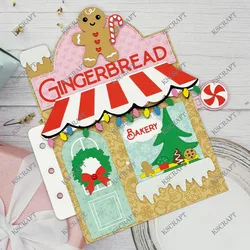 KSCRAFT salón de Navidad, accesorio para álbum de recortes DIY, grabado decorativo, tarjetas de papel DIY