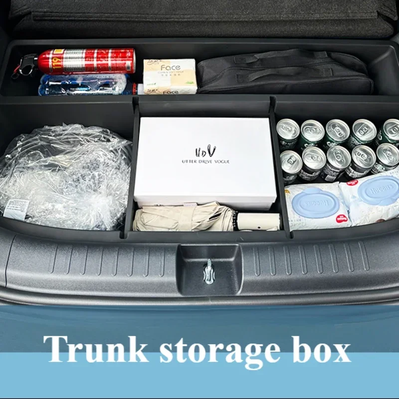 For BYD Seagull Trunk Storage Box Storage Trunk Baffle Fill Magic Box Invisible Storage Box Modification Supplies Accessories