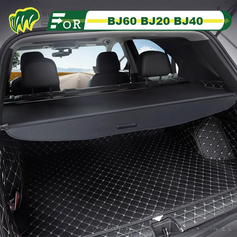 

Car Trunk Cargo Cover For BEIJING BJ60 BJ20 BJ40 Luggage Rear Boot Tray Security Shielding Shade Accessories