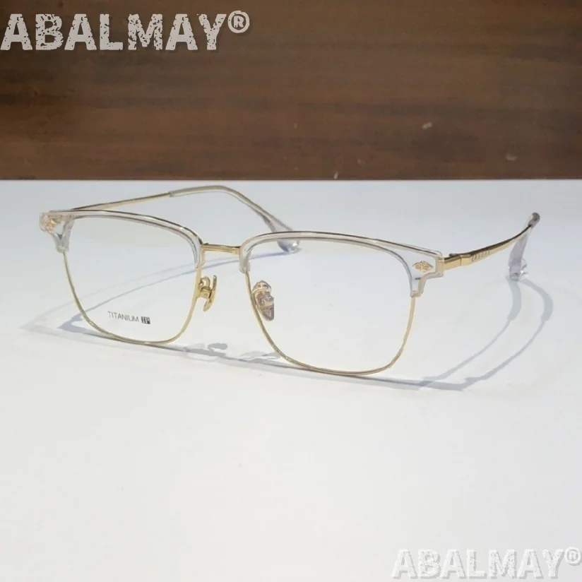 نظارات بصرية مصممة عالية الجودة للرجال والنساء 5505 مقاس 53-17-148 إطار نظارات طبية فاخرة للأعمال من التيتانيوم