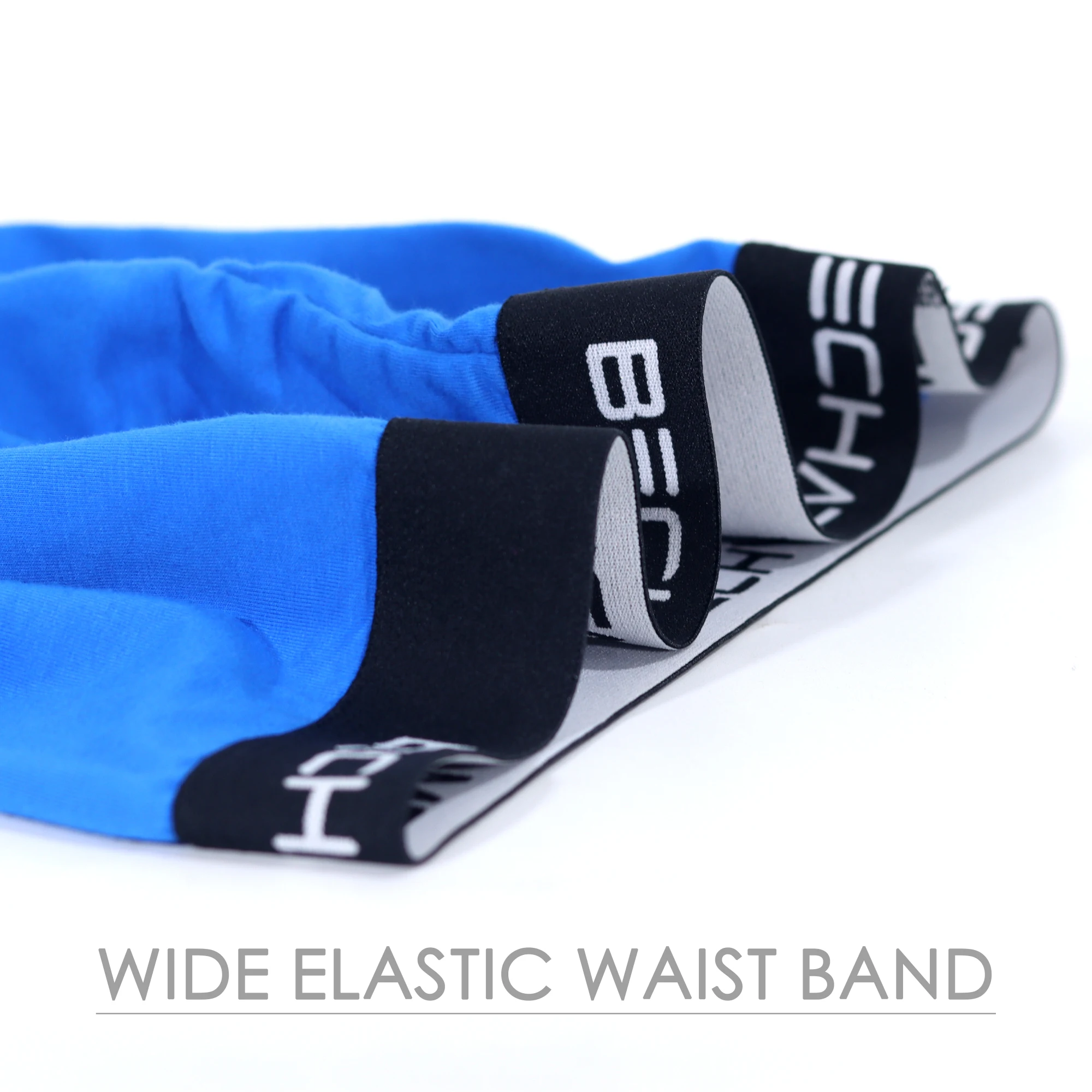 Man Multicolor Boxer Briefs Short Leg No Ride Up Underwear Mens Cotton Spandex Trunks 5 Pack