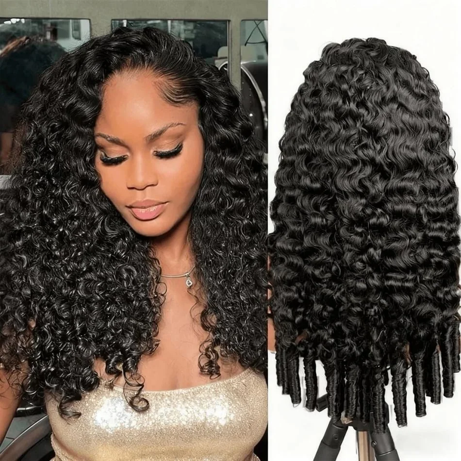 

Парик из натуральных бирманских кудрявых волос, бразильский, 13x4, 13x6, HD прозрачный кружевной фронтальный парик для женщин, бирманские кудрявые парики с полным кружевным основанием