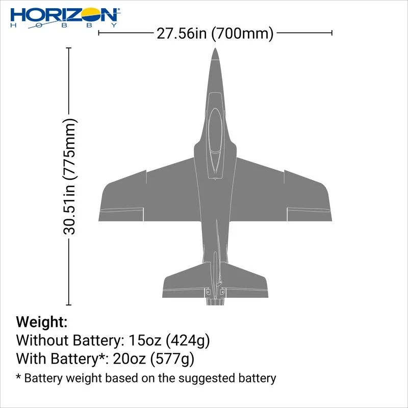 Horizon Hobby Airplane Model Viper 50habu 50mm Ducted Airplane Model Airplane Fixed Wing Airplane Boy Toy Adult Gift