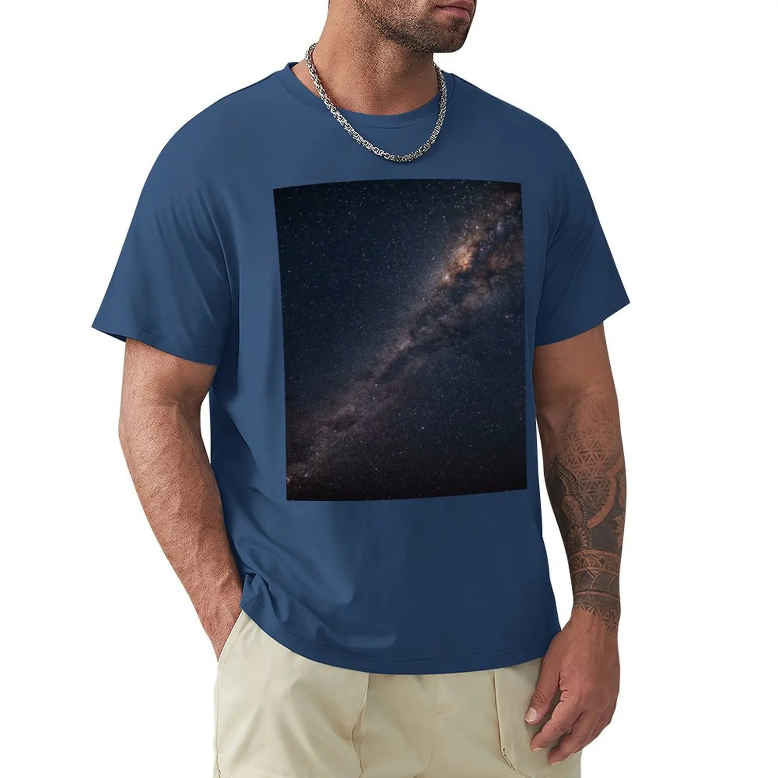 Outer Space T-Shirt anime clothes quick-drying plus size tops funnys mens clothes