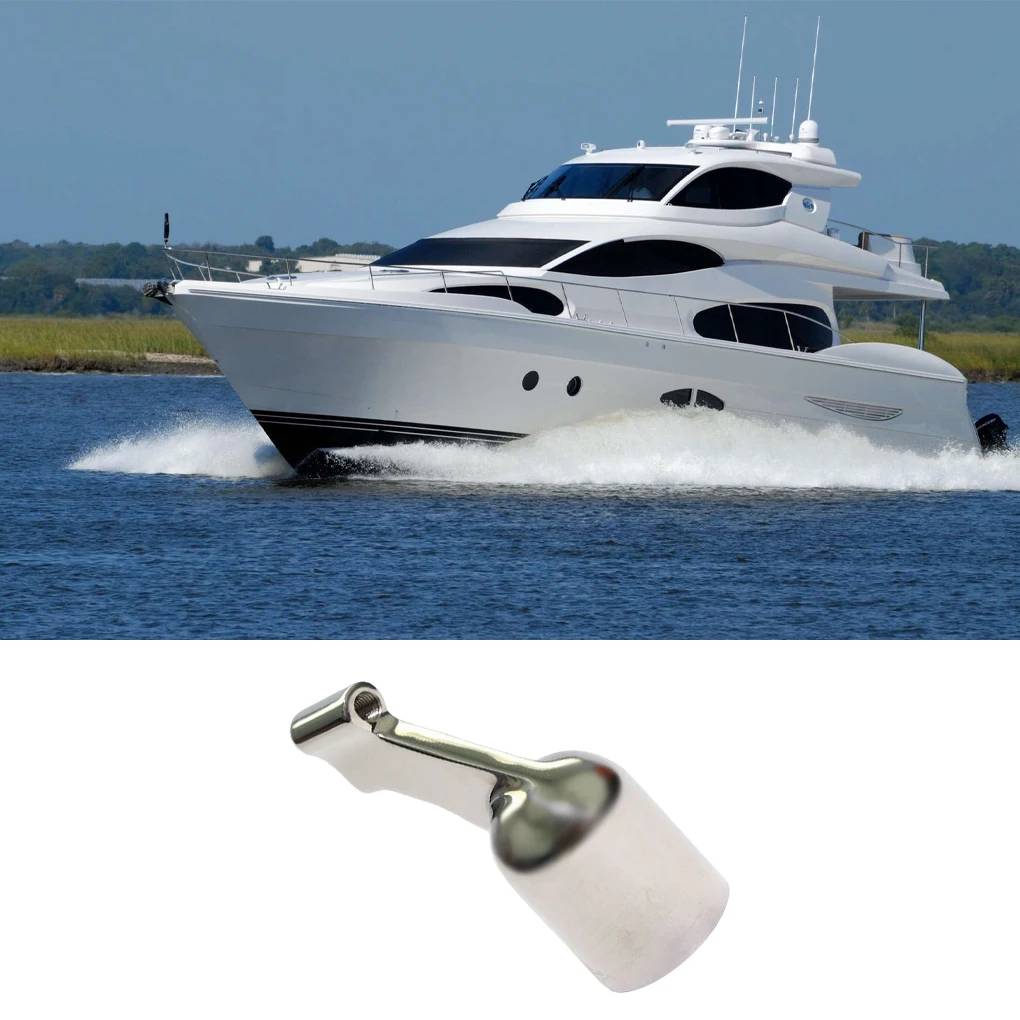 قارب البحرية السكك الحديدية دعم الأنابيب قاعدة درابزين درابزين الدرابزين غطاء من الفولاذ المقاوم للصدأ أنبوب استبدال مقاوم للصدأ دائم #4