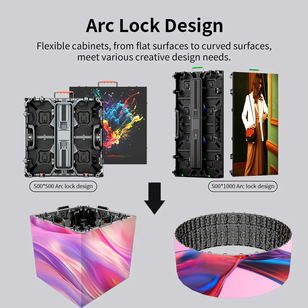 Layar LED Video Wall Elektronik Full Color HD untuk Luar Ruangan, Sewa Layar LED Digital Signage dan Sewa Layar LED