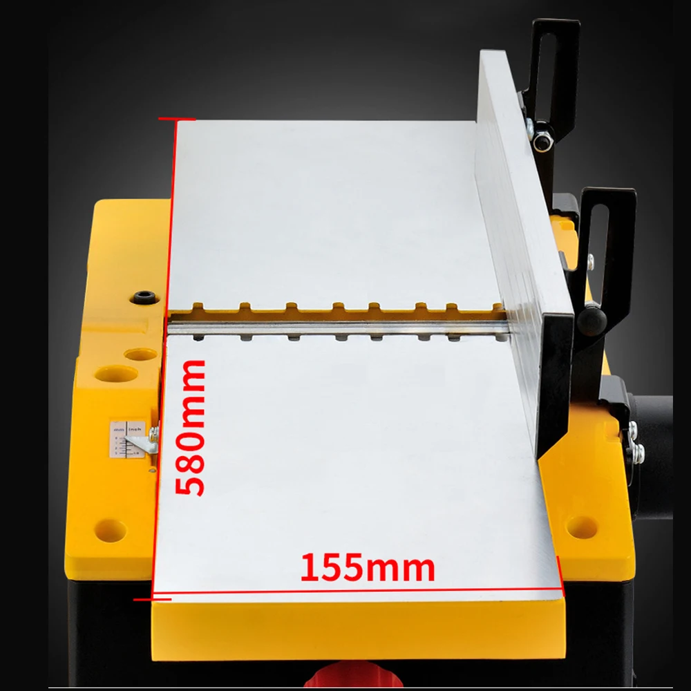 1800w Electric Wood Thicknesser Planer Multifunctional For Woodworking Electric Planer Machine