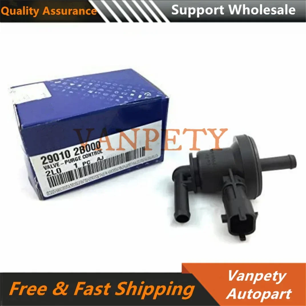 New 1pc Car Vapor Canister Purge Valve Solenoid 29010 2B000 290102B000 29010-2B000 for KIA Soul 2010-2012