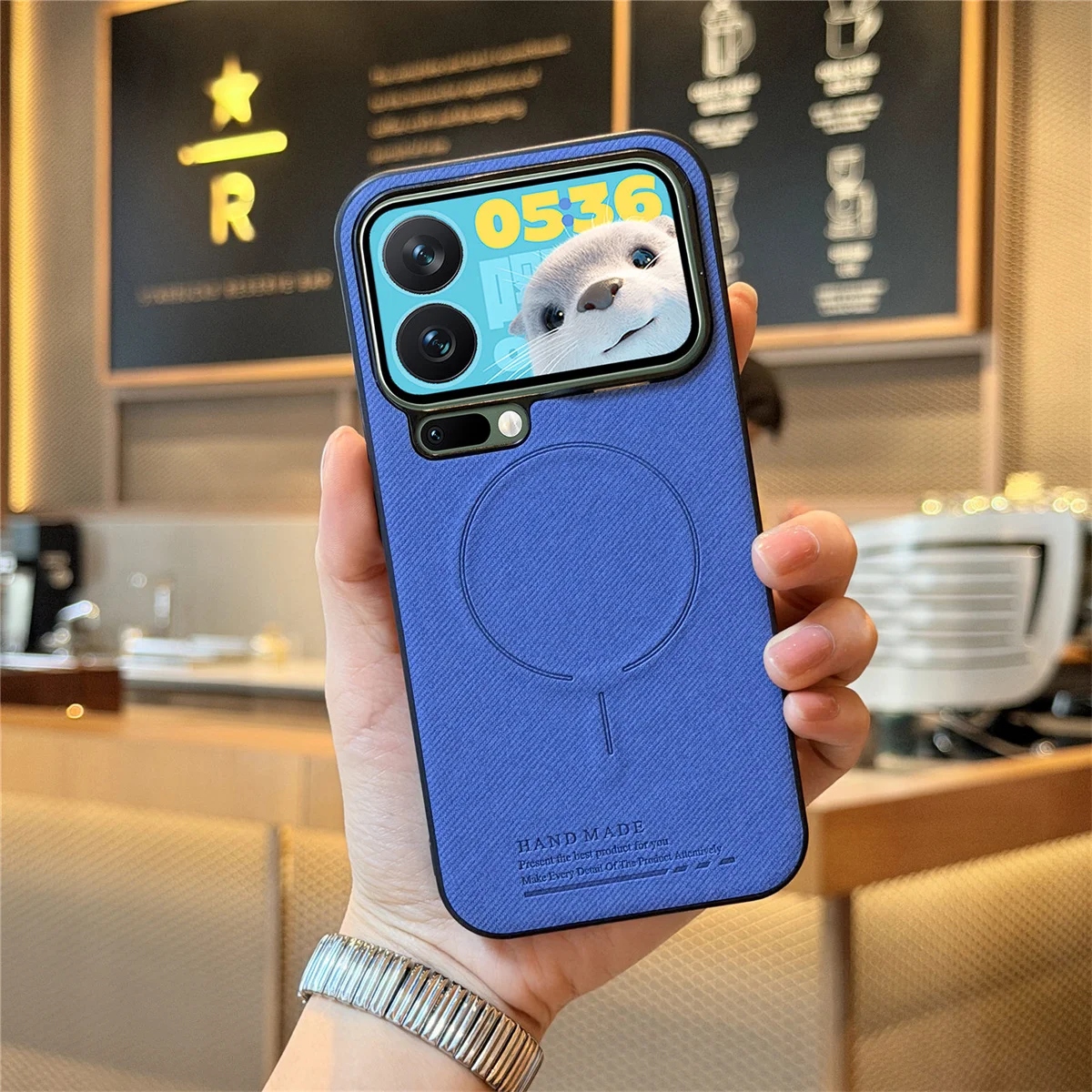 حافظة هاتف جلدية فاخرة لهاتف Magsafe لهاتف Xiaomi 15 15T Pro Xiaomi 17 Pro Max غطاء حماية للشحن اللاسلكي المغناطيسي #4