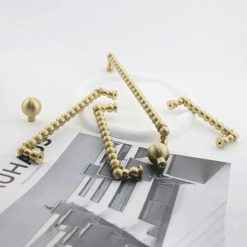 Hardware Handle Brass Cabinet Handle Creative Antique Furniture Hardware Luxurious Copper Drawer Knob Shoe Cabinet