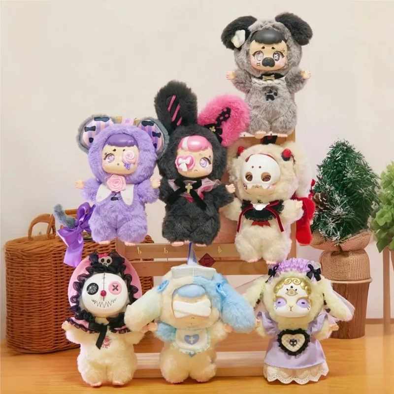 

Коробка-сюрприз Kasa Wonderful Dream | Готическая кавайная виниловая плюшевая кукла с магнитной маской | Загадочная коробка-сюрприз с фигуркой аниме-персонажа