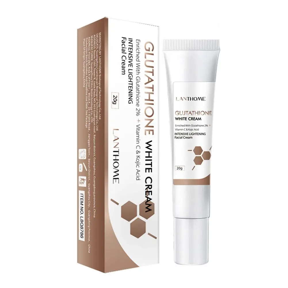 Lanthome Dark Spots Corrector Glutathion Haut Bleaching Creme Feuchtigkeitsspendende Aufhellen Straffen Reparatur Beschädigte Haut Für Gesicht Ca D0R6