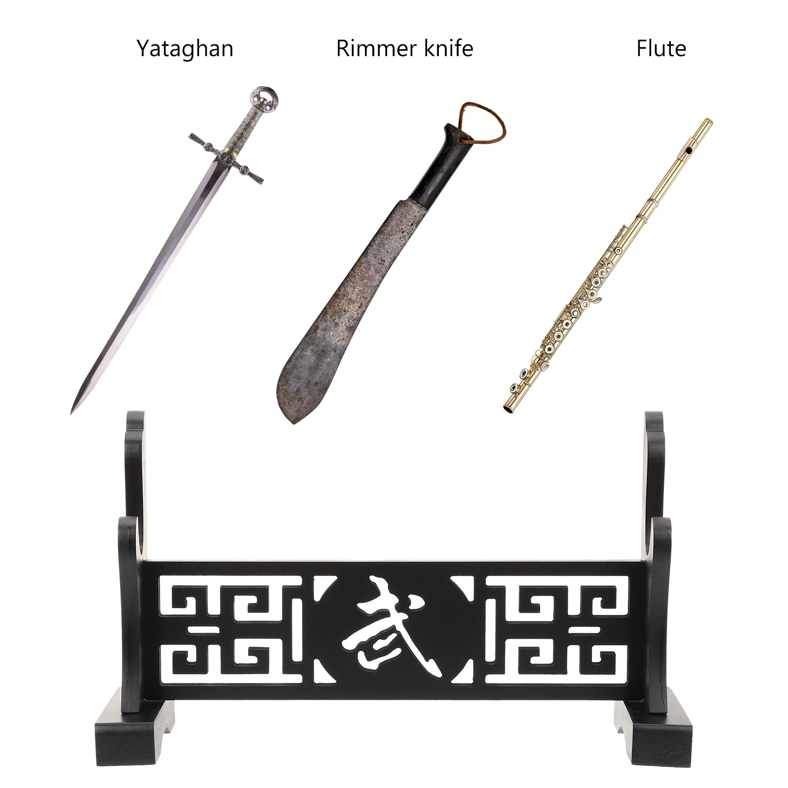 

Wooden Sword Stand Holder Display Rack Storage Desktop Exhibition Unique Home Decor Scratch Protection Stable