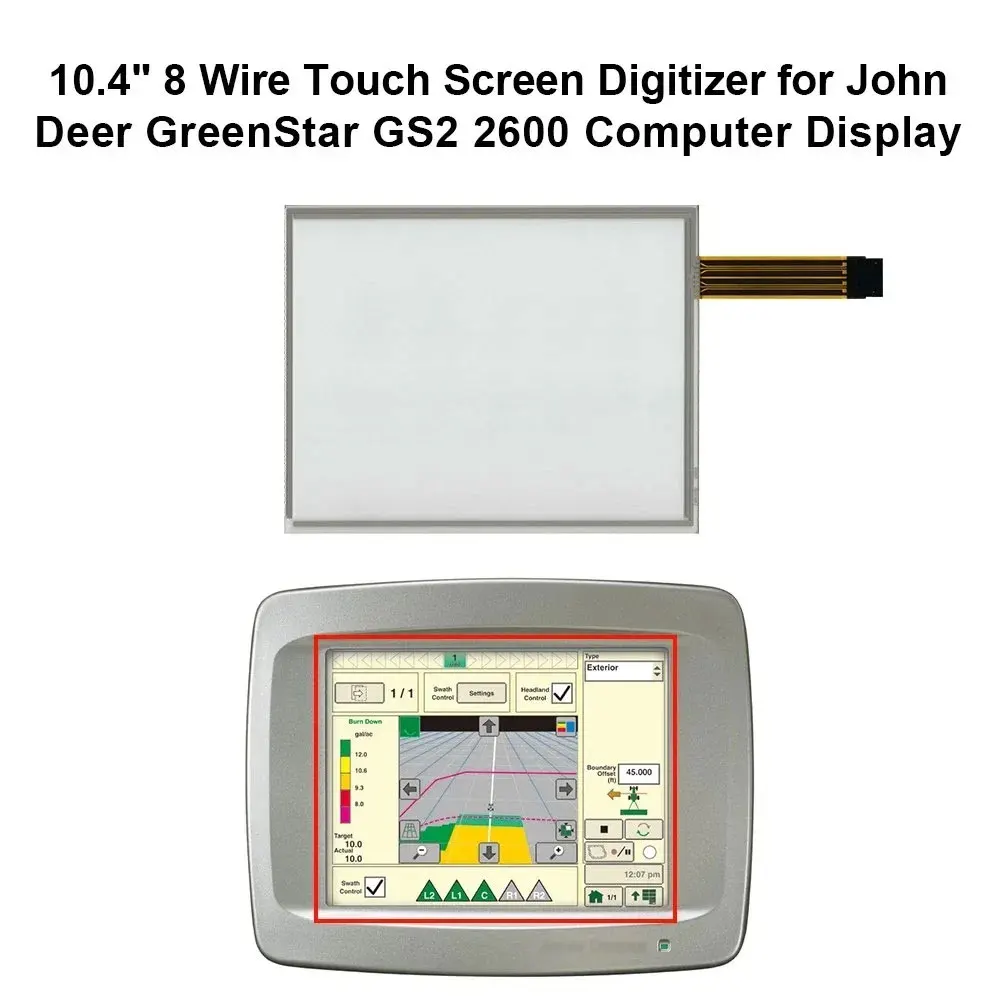 10,4" 8-Draht-Touchscreen-Digitizer für John Deere GreenStar GS2 2600 Monitor – Detail 2
