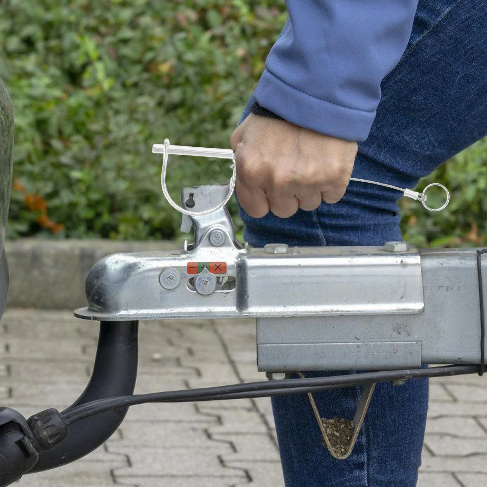 

HeavyDuty Safety Lock Pins HighStrength Material VariousSizes Durable TrailerCouplerPin GalvanizedIron HitchReceiver