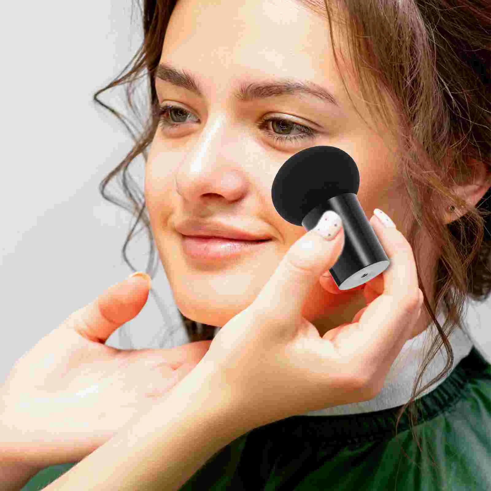 2 pennelli per trucco, fondotinta, soffio per ragazza, cosmetici, comodo per lo strumento di accessori da donna