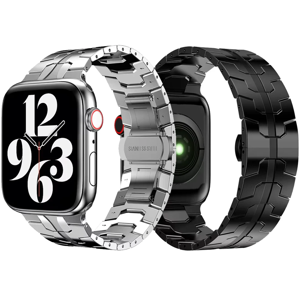 ステンレススチール製ストラップ-apple-watch-11-10-9-8-7-46mm-42mm-45mm-41mm-6-5-se-44mm-40mm-スマートリストバンド-iwatch-ultra-3-2-49mm対応