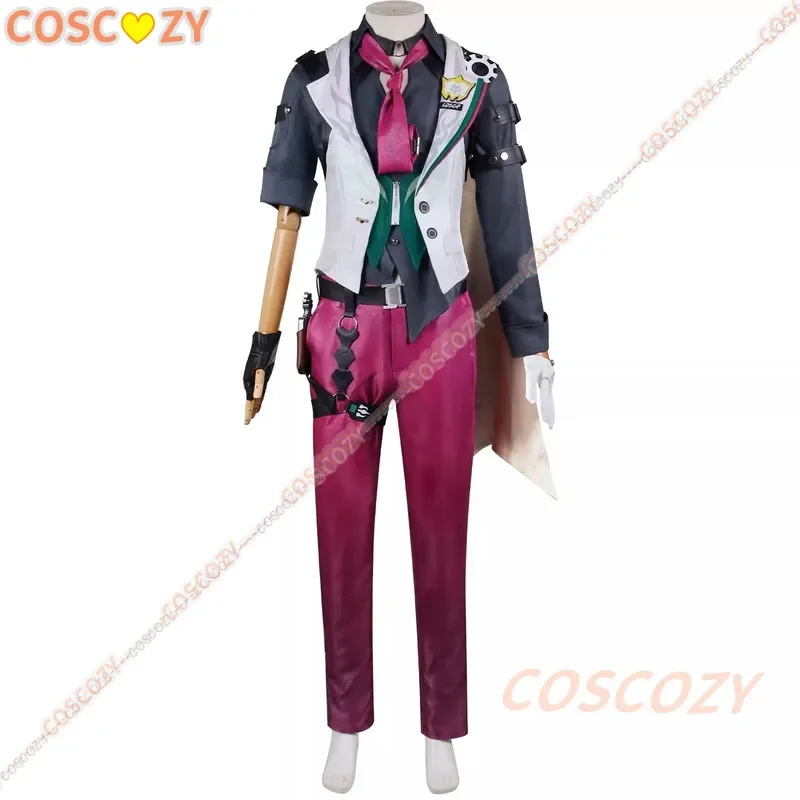 Cosplay Gallagher Honkai: Star Rail Kostuum Mode Knap Uniform Spelpak Cos Halloween Party Conventie Evenement Mannen Outfits