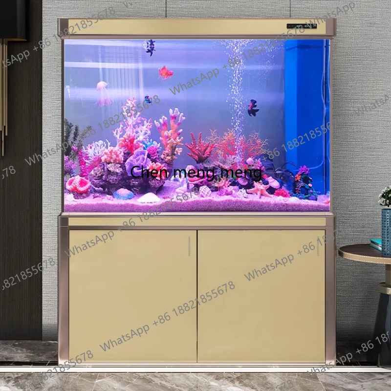 

Betta Fish Pots Decoration Aquarium Ecology Creative Indoors Hotel Aquarium Simplicity Floor Home Furniture El Acuario